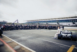 Lewis Hamilton, Mercedes AMG F1, Valtteri Bottas, Mercedes AMG F1 con los medios