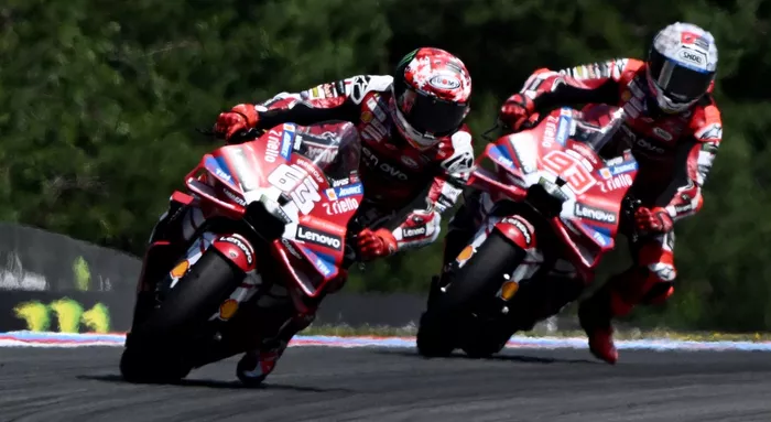 Francesco Bagnaia, Ducati Team, Marc Marquez, Ducati Team