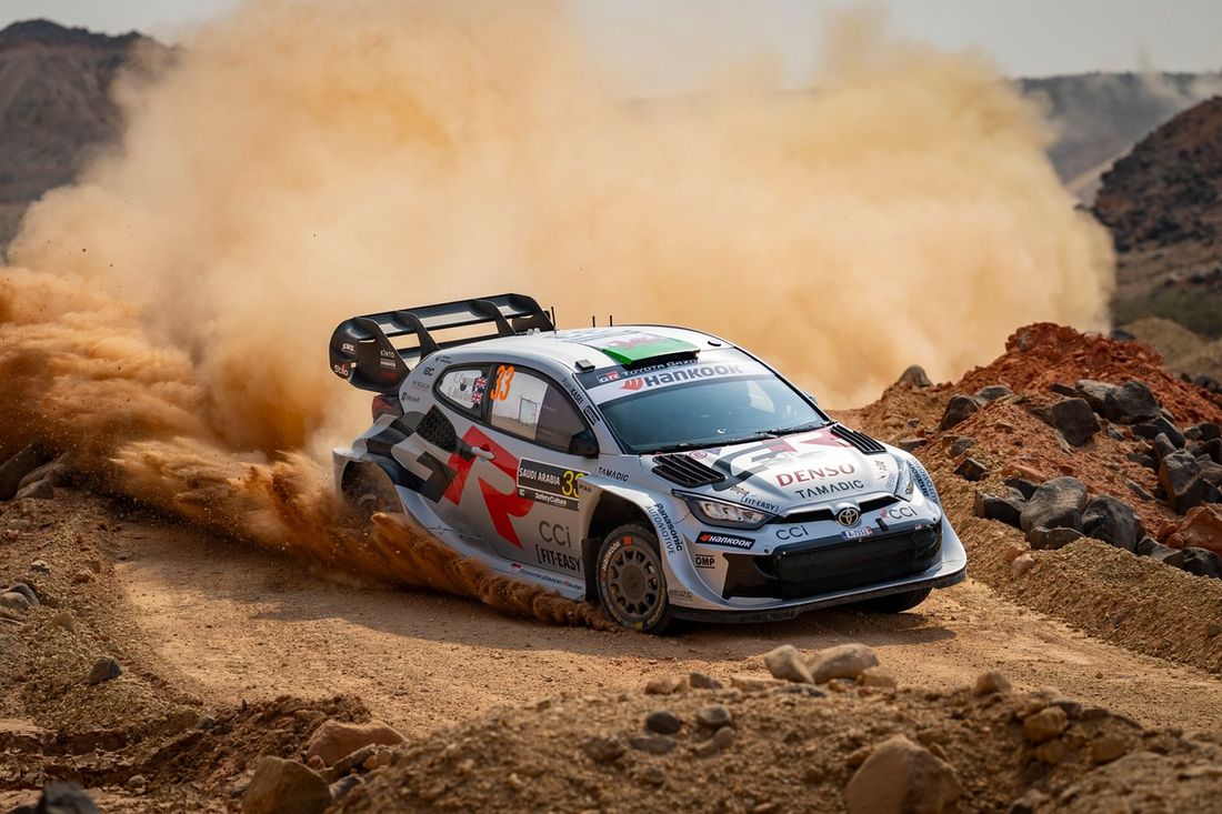 Elfyn Evans, Scott Martin, Toyota Gazoo Racing WRT Toyota GR Yaris Rally1