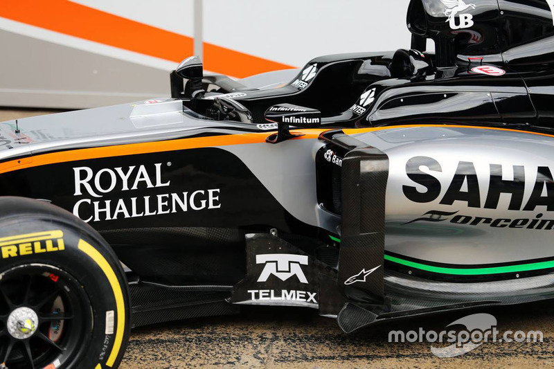 Detalhe Sahara Force India F1 VJM09