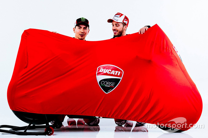 Jorge Lorenzo and Andrea Dovizioso, Ducati Team