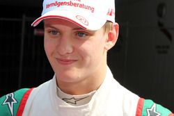 Race winner Mick Schumacher