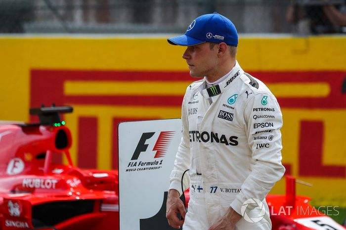 Valtteri Bottas, Mercedes AMG F1 in parc ferme