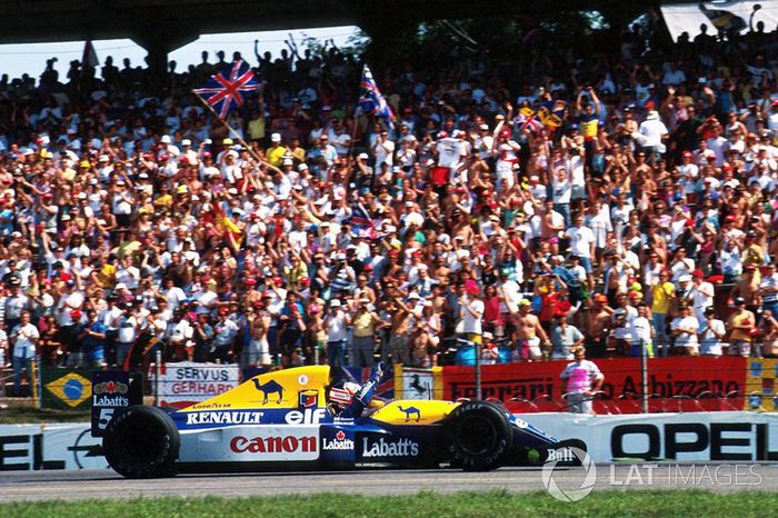 Nigel Mansell, Williams FW14B