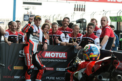 Le deuxième, Chaz Davies, Ducati Team