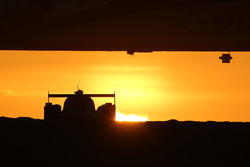 Sonnenaufgang in Le Mans