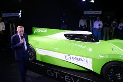 Don Panoz presenta el Panoz Racing GT-EV