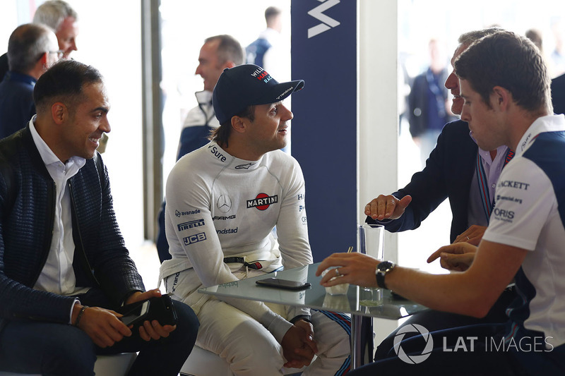 Pastor Maldonado, Felipe Massa, David Coulthard y Paul di Resta