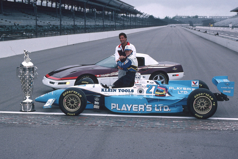 Jacques Villeneuve met Tony George