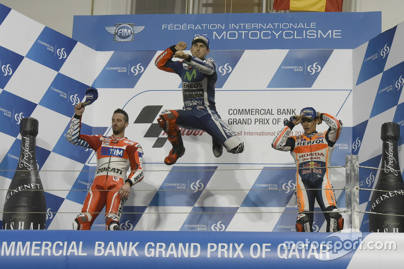 Podium: Jorge Lorenzo, Movistar Yamaha MotoGP, Yamaha