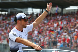Fahrerparade: Jenson Button, McLaren