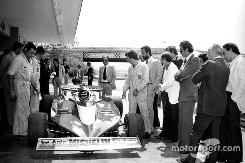 Der erste Test mit dem Ferrari 312 T3
