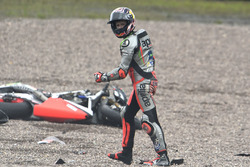 Sturz: Stefan Bradl, Aprilia Racing Team Gresini