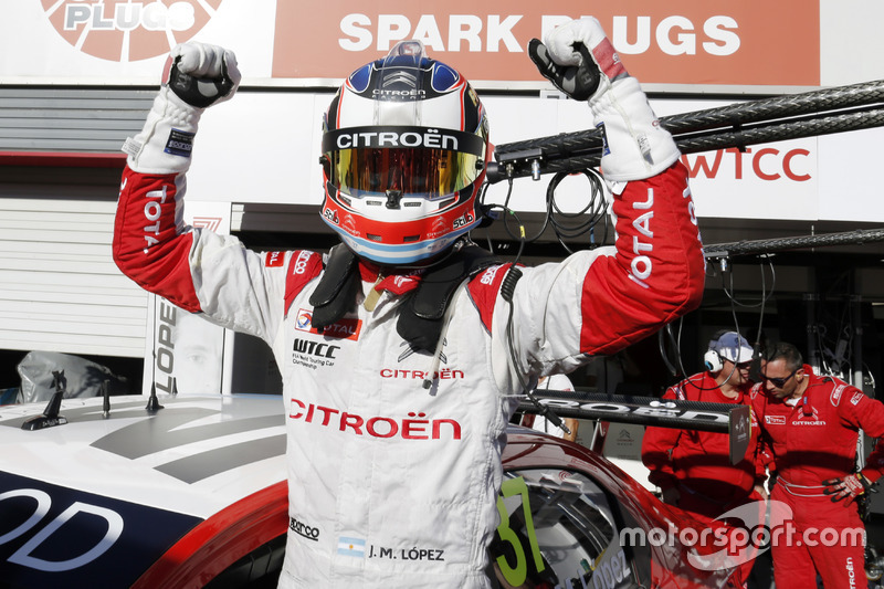 Polesitter José María López, Citroën World Touring Car Team, Citroën C-Elysée WTCC