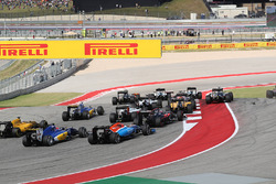 Esteban Ocon, Manor Racing al inicio de la carrera
