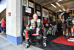 #46, Flembbo Leader Team, Kawasaki: Oliver Skach, Florian Galotte, Emiliano Bellucci