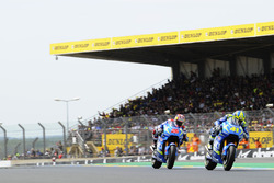 Aleix Espargaro, Team Suzuki MotoGP, und Maverick Viñales, Team Suzuki MotoGP