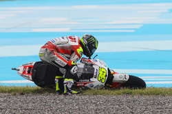 Unfall: Cal Crutchlow, Team LCR Honda