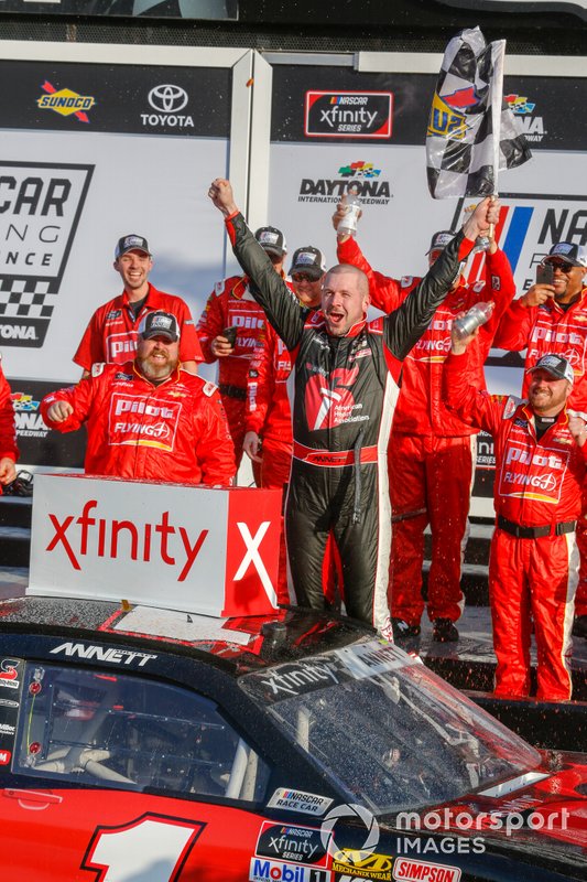 Michael Annett, JR Motorsports, Chevrolet Camaro Chevrolet Pilot Flying J / American Heart Association