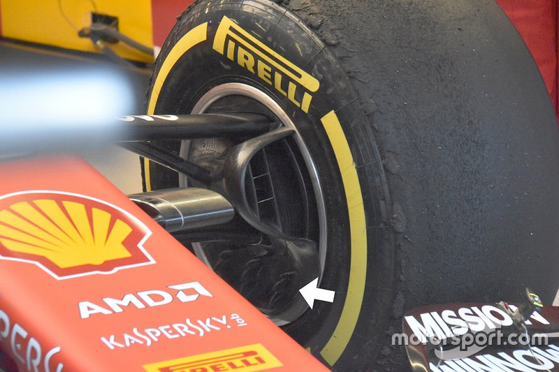Detalle del Ferrari