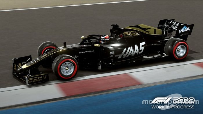 Haas de Romain Grosjean