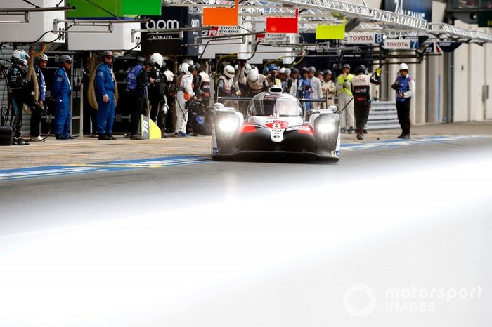 #8 Toyota Gazoo Racing Toyota TS050: Sébastien Buemi, Kazuki Nakajima, Fernando Alonso