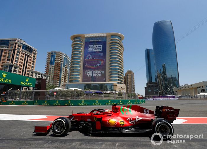 Carlos Sainz Jr., Ferrari SF21