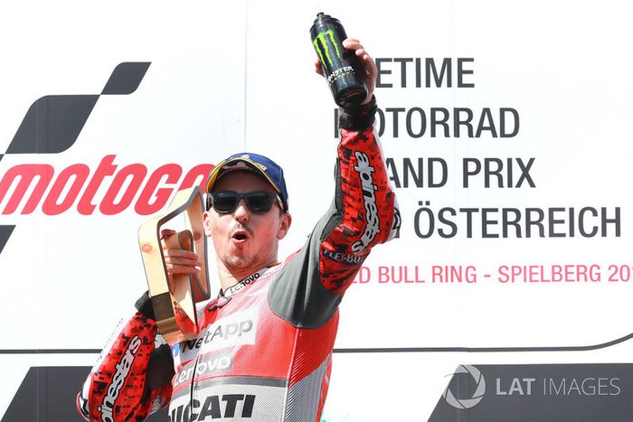 Ganador Jorge Lorenzo, Ducati Team
