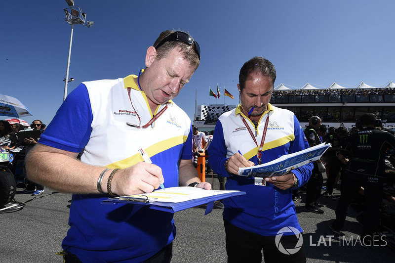 Michelin team members at work