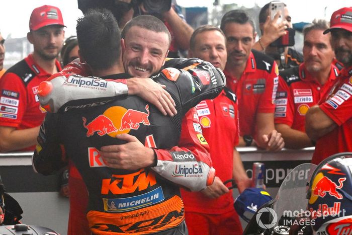 Jack Miller, Ducati Team, Miguel Oliveira, Red Bull KTM Factory Racing