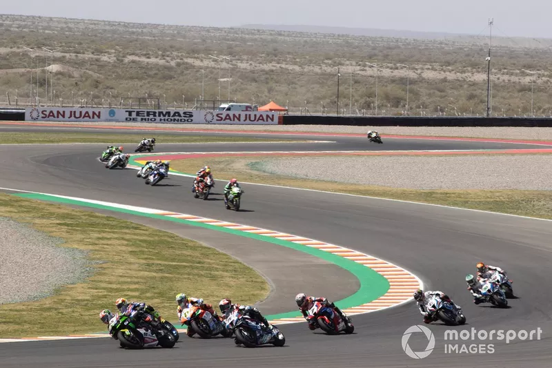 Jonathan Rea, Kawasaki Racing Team WSBK, Andrea Locatelli, Pata Yamaha WorldSBK, Axel Bassani, Motocorsa Racing, Loris Baz, Bonovo Action BMW, Iker Lecuona, Team HRC