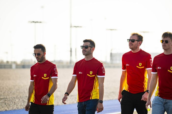 #50 AF Corse Ferrari 499P: Antonio Fuoco, Miguel Molina