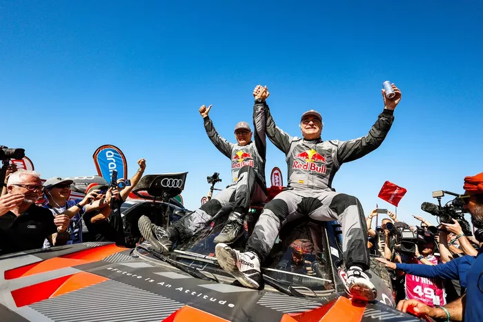 Ganador #204 Equipo Audi Sport Audi RS Q e-tron E2: Carlos Sainz Sr., Lucas Cruz
