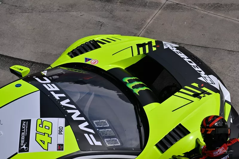#46 Team WRT Audi R8 LMS evo II GT3: Nico Müller, Frédéric Vervisch, Valentino Rossi