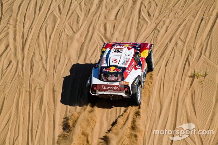 #302 JCW X-Raid Team: Stephane Peterhansel, Paulo Fiuza