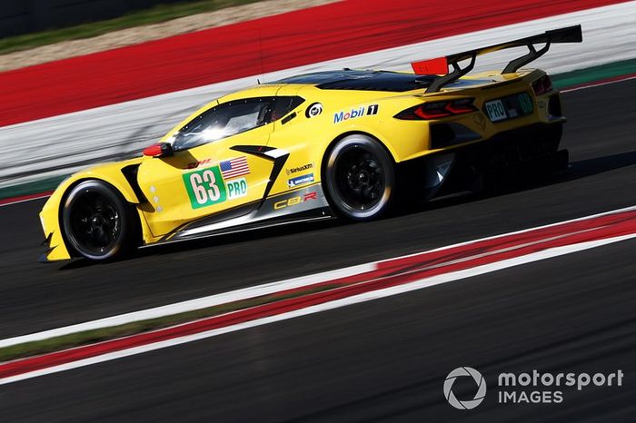 #63 Corvette Racing, Chevrolet Corvette C8.R - Jan Magnussen, Mike Rockenfeller 