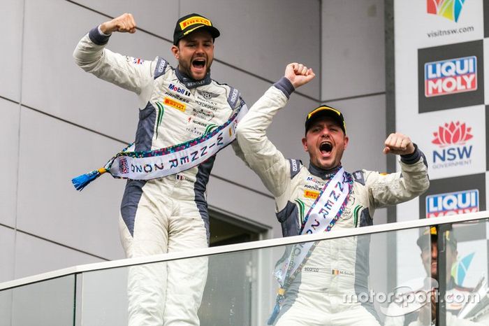 Podium: #7 Bentley Team M-Sport Bentley Continental GT3: Jules Gounon, Maxime Soulet