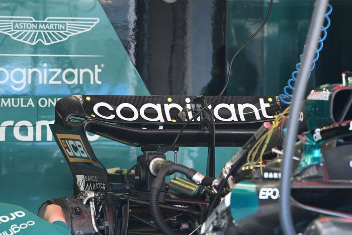 Aston Martin AMR23 detalles técnicos