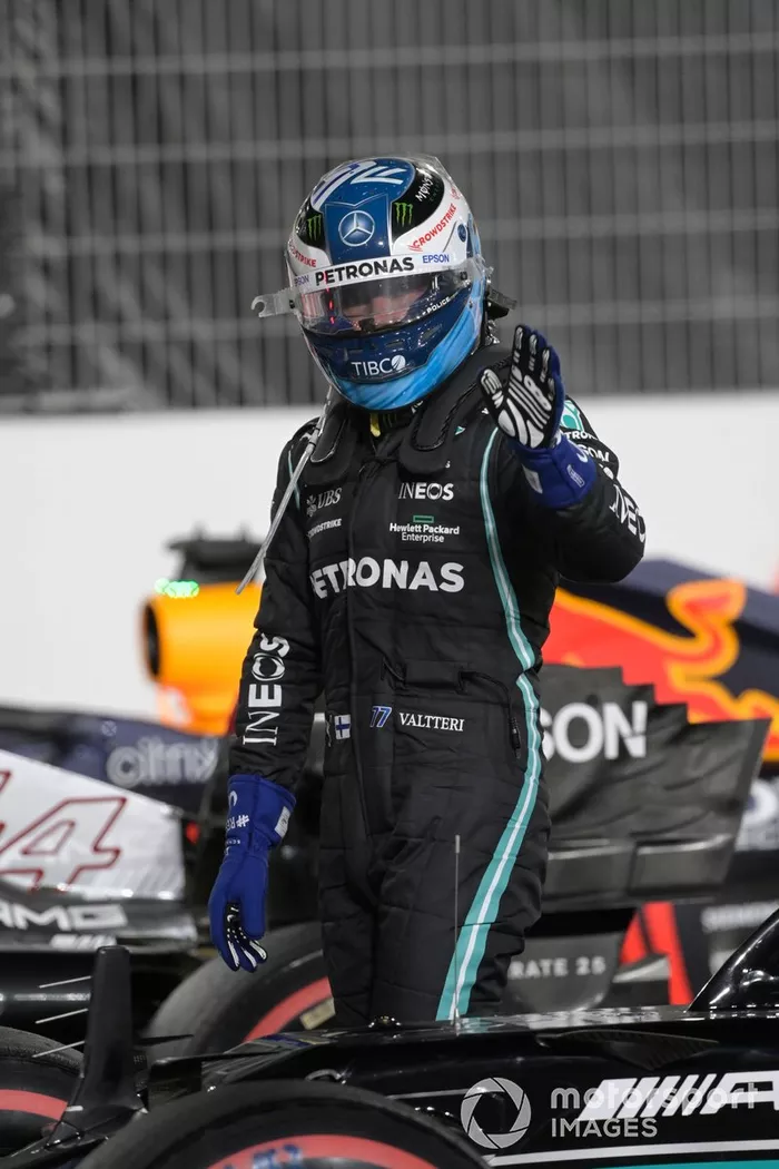 Tercer puesto Valtteri Bottas, Mercedes