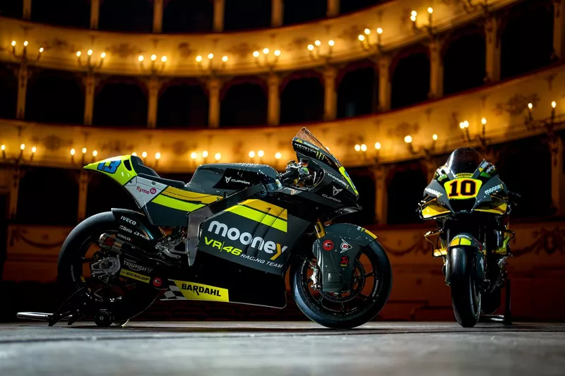 La Moto2 et la MotoGP de VR46