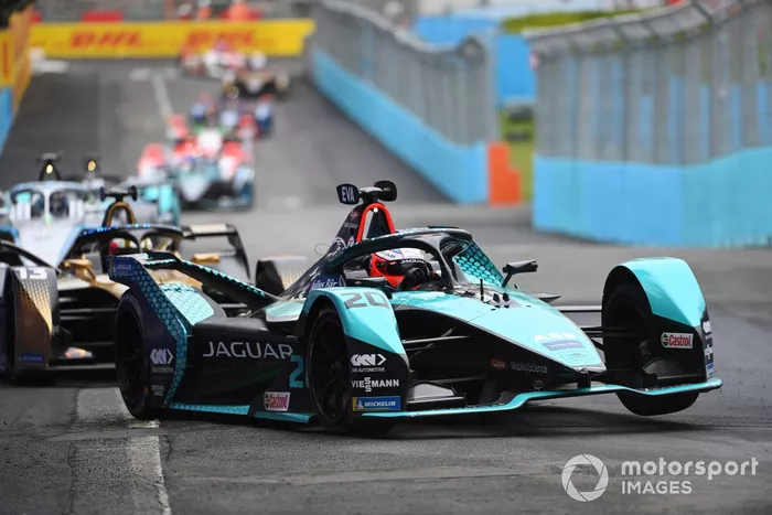 Mitch Evans, Jaguar Racing, Jaguar I-Type 5, Antonio Felix Da Costa, DS Techeetah, DS E-Tense FE21