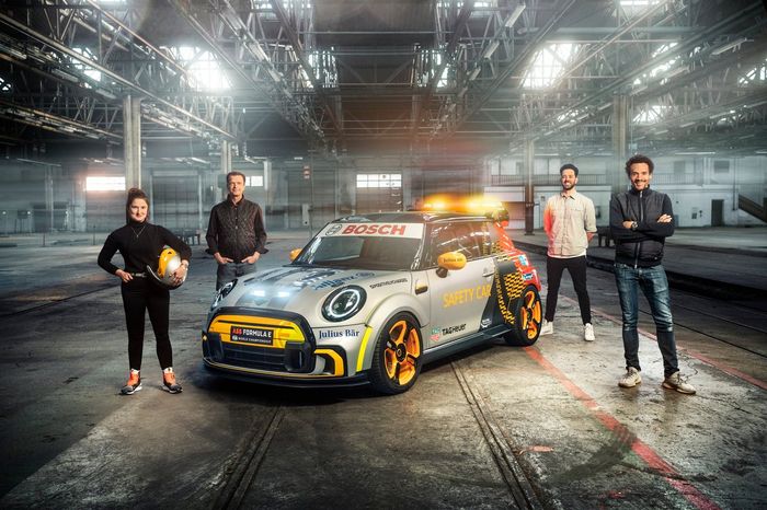 Equipo de diseño del MINI Electric Pacesetter, Safety Car de la FIA Fórmula E