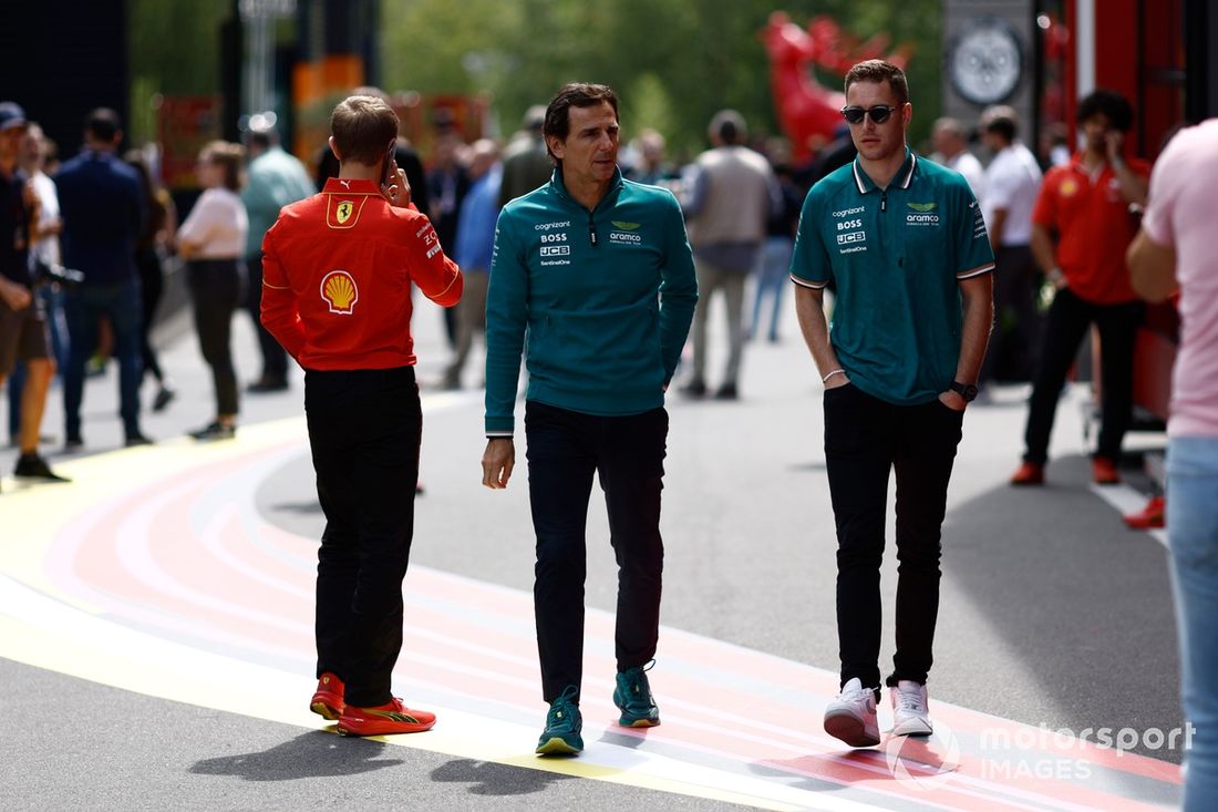 Pedro de la Rosa, ambasador zespołu, Aston Martin F1 Team, Stoffel Vandoorne, kierowca testowy i rezerwowy, Aston Martin F1 Team