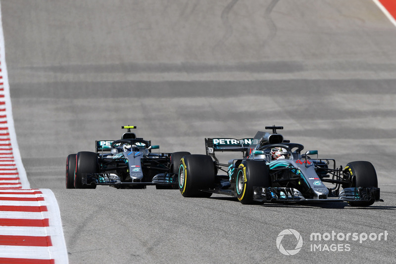 Lewis Hamilton, Mercedes-AMG F1 W09, Valtteri Bottas, Mercedes-AMG F1 W09