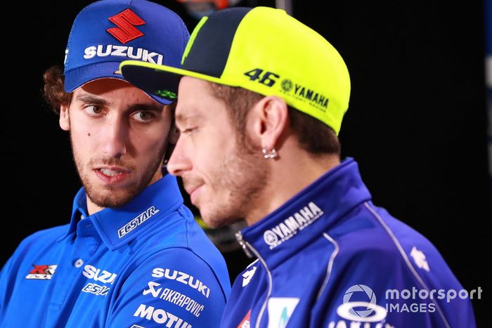 Alex Rins, Team Suzuki MotoGP, Valentino Rossi, Yamaha Factory Racing