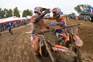 Jeffrey Herlings en Glenn Coldenhoff, Red Bull KTM Factory Racing