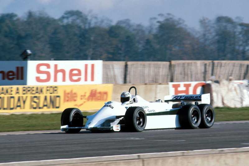 Alan Jones, William FW07D a 6 ruote