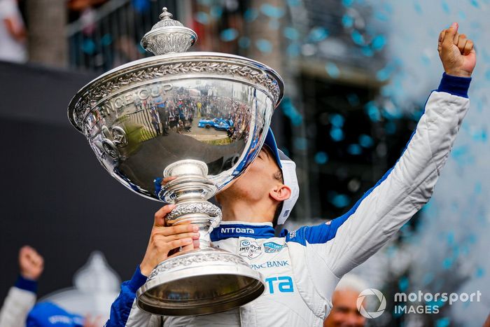 Alex Palou, Chip Ganassi Racing Honda gana el Campeonato de la NTT IndyCar Series