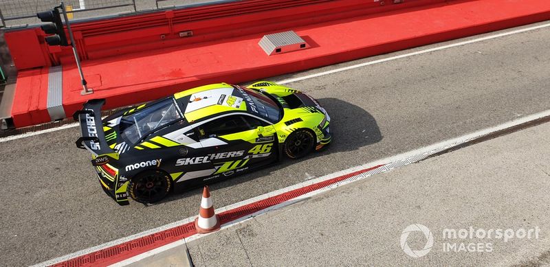 #46 Team WRT, Audi R8 LMS GT3 EVO2: Frédéric Vervisch, Nico Muller, Valentino Rossi