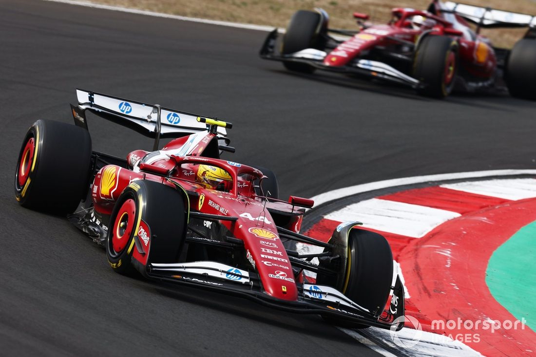 Charles Leclerc, Ferrari, Lewis Hamilton